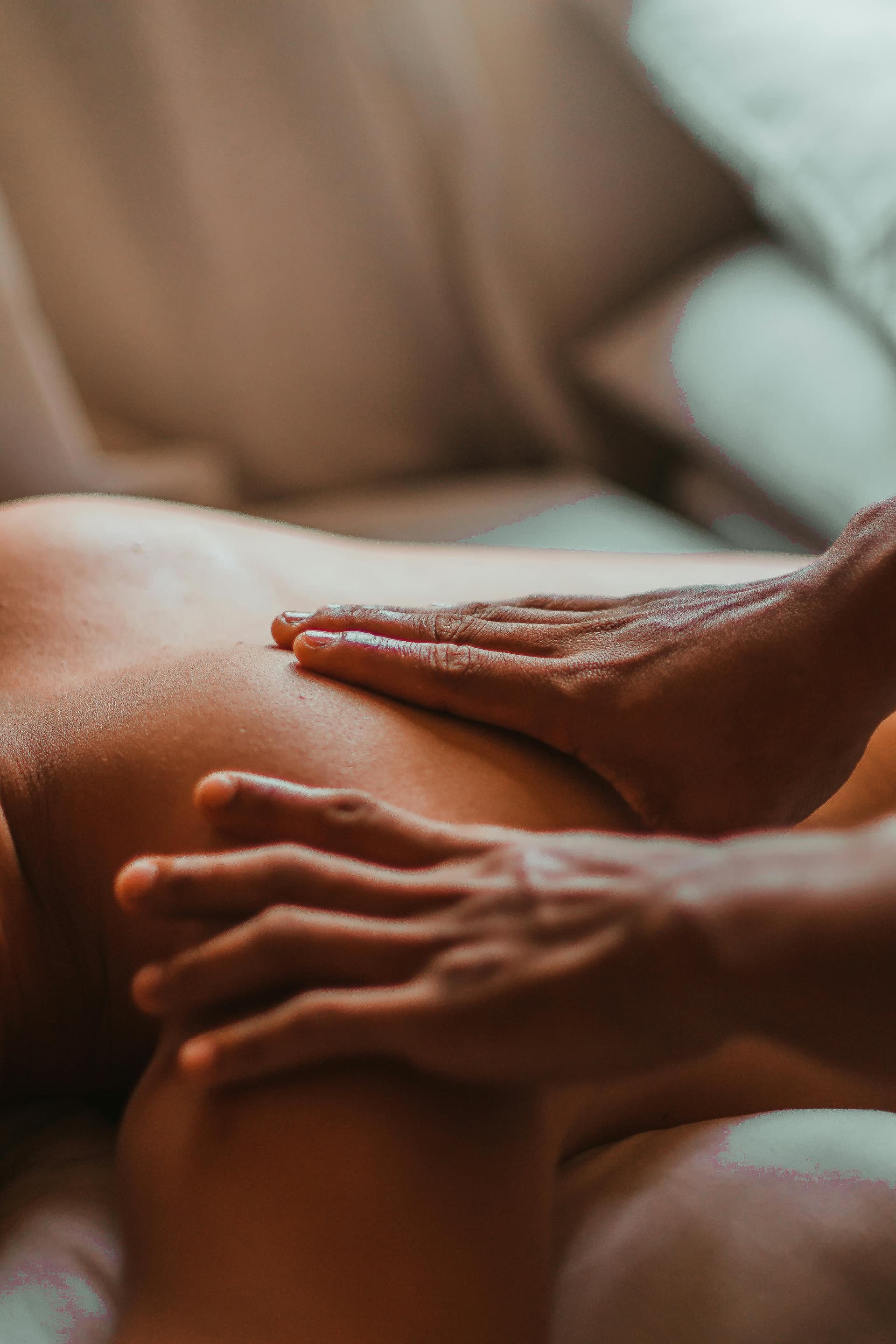 Therapeutic Thai massage session